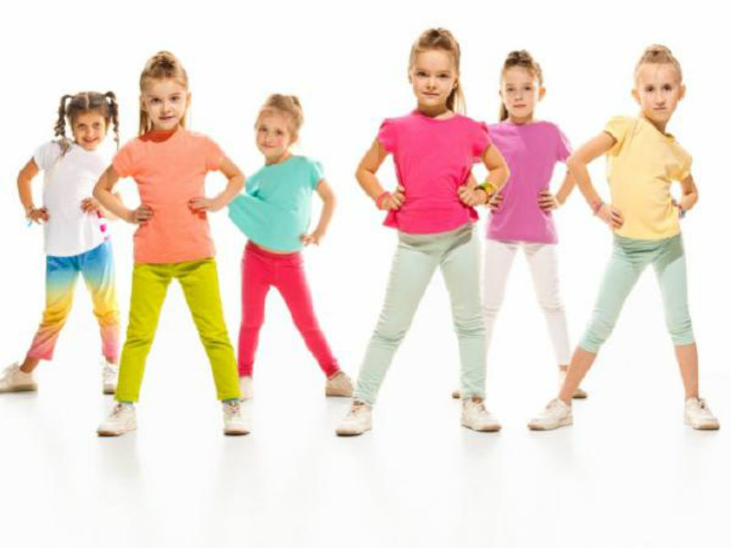 Aerobic is the art of forging dynamism and agility for children