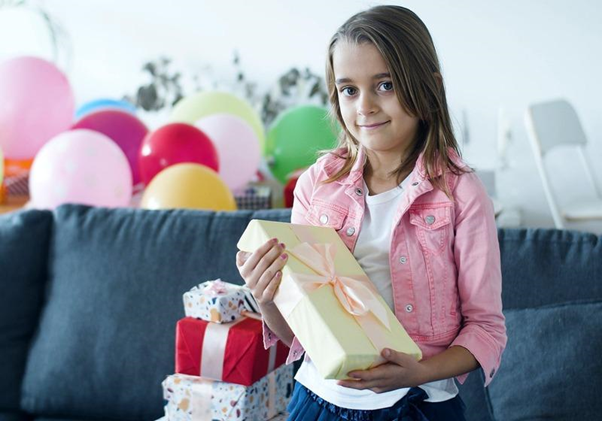 You should teach your child the habit of saying thank you when receiving gifts or receiving help from others