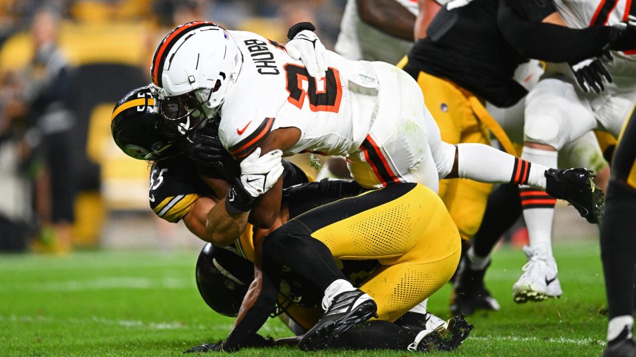 Steelers Minkah Fitzpatrick Defends His Hit On Browns Nick Chubb