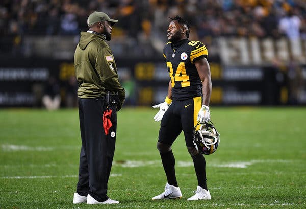 Mike Tomlin Does Damage Control After Antonio Brown's Absence - The New  York Times