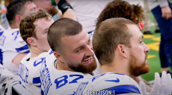 Mic catches Cowboys TE Jake Ferguson roasting Jets player before Week 2 win  - A to Z Sports