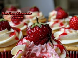 Strawberry Cheesecake Cupcakes
