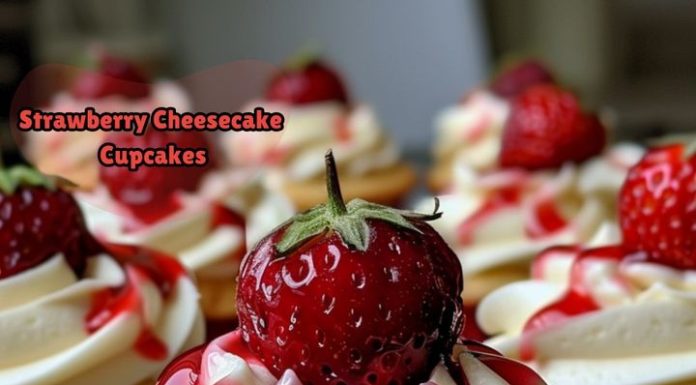 Strawberry Cheesecake Cupcakes